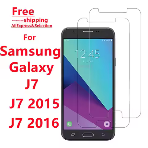 For Samsung Galaxy J7 J72016 Tempered Glass Screen Protector - Smartphone Protection Suitable for J7