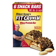 FITCRUNCH Snack Size Protein Bars, Designed by Robert Irvine, World’s Only 6-Layer Baked Bar, Just 3