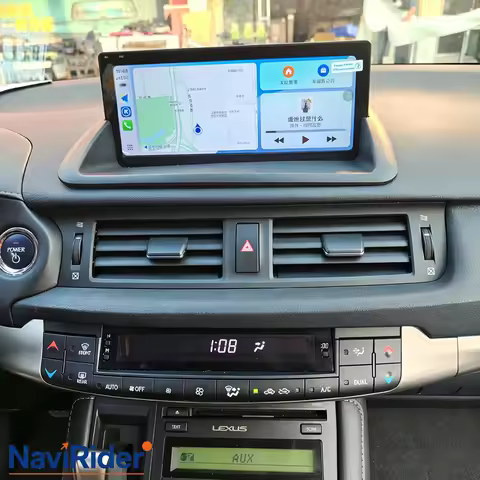 10.25inch Qualcomm 665 Android Screen For Lexus CT200h CT200 CT 200h 2012-2020 Wireless CarPlay GPS 
