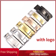 16 x 9mm Stainless Steel Replacement Watch Buckle Rolex GMT 2 Clasp For GMT Submariner Bracelet buck