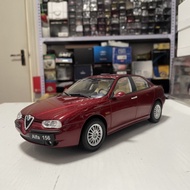 1: 18 Triple9 Alfa Romeo Alfa Romeo 156 1998 Car Model Wine Red