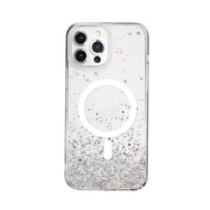 พร้อมส่ง SwitchEasy Starfield เคสกากเพชร ชาร์จได้ เคสกันกระแทก สำหรับ iPHONE 15/15Pro/15Promax/IPhon