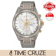 [Time Cruze] Seiko SNDC95 Chronograph Titanium Tachymeter Analog Men Watch SNDC95P1 SNDC95P