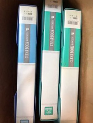 活頁紙 全新A4 clear folder 80頁