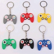GANTUNGAN Ps Playstation Stick Shaped Keychain, Rubber Material