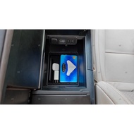 dac Alphard vellfire anh40 2023-2026 car console box double layer storage box