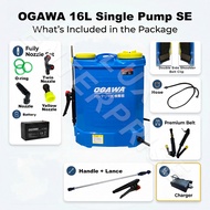 🔥READY STOCK🔥Ship In 24Hrs🔥 20L TURBO / 18L /16L OGAWA Battery Sprayer with Double Pump Technology C
