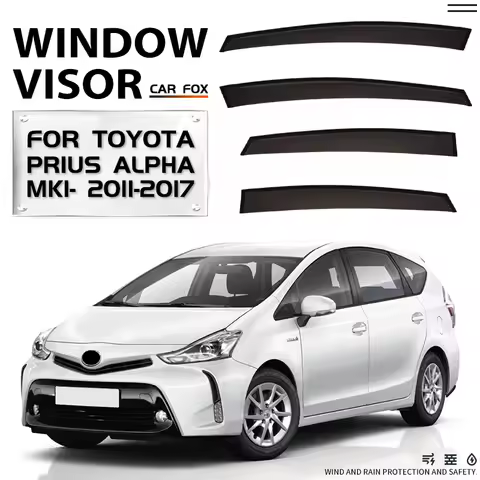 For Toyota Prius Alpha 2011-2017 Car Window Visor Awning Shelters Windshield Side Window Rain Sun Sh