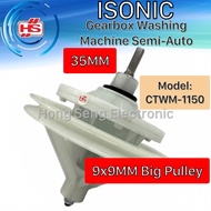 ISONIC CTWM-1150 Gearbox Washing Machine Mesin Basuh Sparuh Automatik / Manual