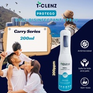 T-Clenz HOCL Disinfectant Spray 200ml (Protego) [Flairosol] HFMD | COVID | Non-Toxic | Non-Alcohol |