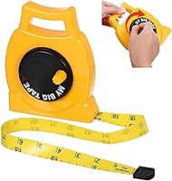 TOPPERFUN Tape Measure, Inches + Centimeters Telescopic Tape Measure, Total Length 60in/150cm, Easy