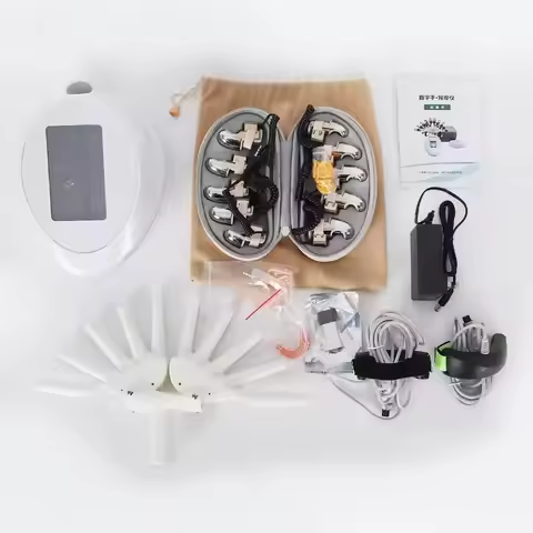 10 Handles Magic Finger Gravitational Diamond Finger RF Microcurrent Facial Lifting Machine Skin Tig