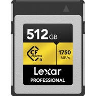 Lexar Professional CFexpress Type B GOLD Series 512GB Memory Card