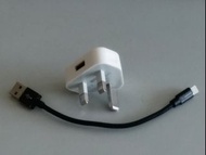 100% 原裝 Apple original  USB charger power adaptor 充電器  + Lightning to USB Cable (20cm)( non-original)