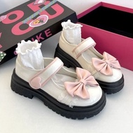 Ielgy Nhật Bản dễ thương Lolita Mary Jane Giày da bướm nữ JK
