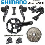 SHIMANO GRX RX810 Hydraulic Disc Brake Groupset 1x11s Crankset Shifter RX812 Rear Derailleur M8000 C