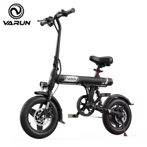 VarunC14-1 Adult Electric Bicycle, 500W Peak Power Electric Road Bike, 36V 7.8Ah Battery, 14-inch Ur