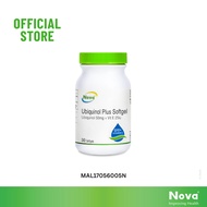 Nova Ubiquinol Plus 30's - contains active Coenzyme Q10 (CoQ10) which is known as ubiquinol