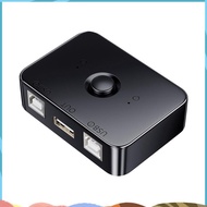 USB Printer Sharer Device 2 Ports USB2.0 Selector Printer Sharing Peripheral for Printer USB Splitte