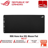 ASUS NC17 ROG Hone Ace XXL Gaming Mouse Pad, High-density memory foam base, Hybrid Cloth Material, 4