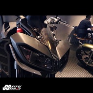 MOS Y-MT-9-6-C01 Carbon Fiber Headlight Front Panel Cover for Yamaha MT09/FZ09 17-18