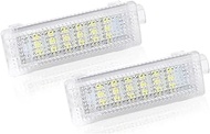 QOWUV 2Pcs LED Courtesy Footwell Under Door Light No Error, for BMW, X5 F01 F02 F03 E90 E91 E92 E83 