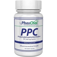 Nutrasal PhosChol PPC Polyenyl PhosphatidylCholine Choline Supplement 900mg 100 Gelatin Capsules