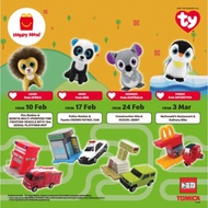 [READY STOCK] McDonald's MCD Happy Meal Toys ty & Tomica