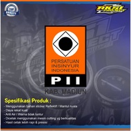 Cutting sticker logo PII Indonesian Engineer Unity
