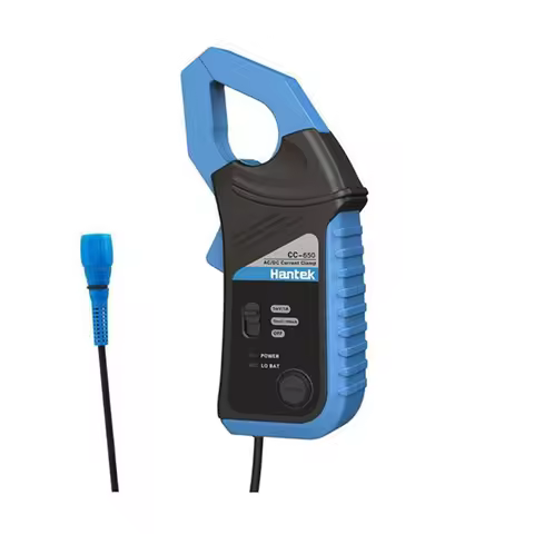 Hantek CC650 AC DC Current Clamp Meter Oscilloscope Multimeter Current Clamp 400Hz Bandwidth 1mV/10m