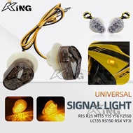 SIGNAL TAMPAL LED UNIVERSAL FARING / LAMPU SIGNAL BELAKANG MINI DIAMOND R15 R25 MT15 Y15 Y16 FZ150 L