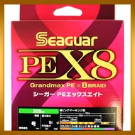 Seaguar Line PE Line Seaguar PE X8 Fishing PE Line 300m 3号 48lb (21.8kg) Multi