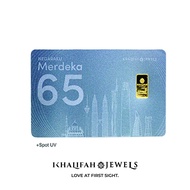 Khalifah Jewels 999.9 Gold Bar Merdeka Edition 2022