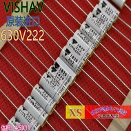 VISHAY Axial Non-Inductive Absorbent Capacitor 630V222 2N2 630V2.2 NF 2200PF 1839