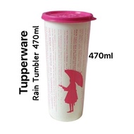 8'3464 Tupperware Giant Tumbler 470ml(1pc)/Yes U Can Tumbler/Rain Tumbler/Smiley Water Bottle Liquid