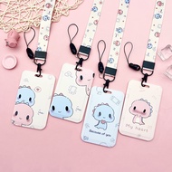 Cute Dinosaur Card Holder, Strap with Card Holder