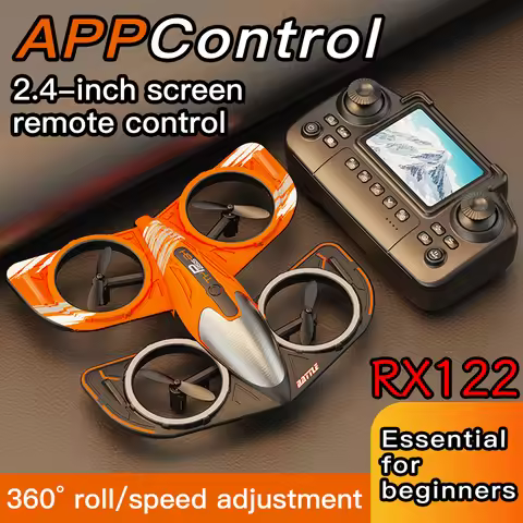 RX122 MAX Drone Professional HD Camera FPV With Screen Drone Three speed regulation Fixed altitude h