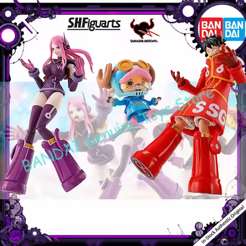 In Stock Bandai One Piece S.H.Figuarts SHF Tony Chopper Luffy Jewelry Bonney Future Island Egghead A