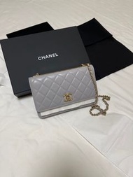 Chanel trendy cc woc grey 灰色