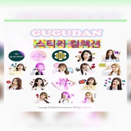 Sticker KOREA ORIGINAL GUGUDAN VIXX WANNAONE SUPER JUNIOR ILOVEKOREA TWICE 2PM