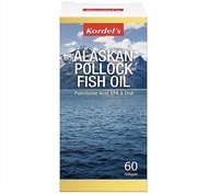 KORDELS ALASKAN POLLOCK FISH OIL 60S