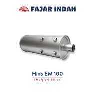 Knalpot Mobil Hino EM 100 (1988-dst) Muffler