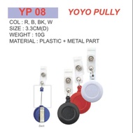 Retractable Reel Yoyo Badge Clip Lanyard ID Card Holder YP08 / Doorgift / Souvenir / / Event / Hadia