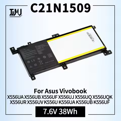 C21N1509 Laptop Battery Replacement for Asus Vivobook X556UA X556UB X556UF X556UJ X556UQ X556UQK X55