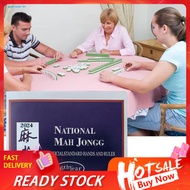 YA  Professional Mahjong Tools Mahjong Scorecard Set 2024 Mahjong Score Card Set Official National Mahjong League Hands Rules Mah Jongg Instruction Cards 4pcs Pack