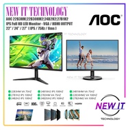 AOC 16T20|16T3E|22B3HM|22B20JHN2|22B30HM2|22B15H2|24B2H2|24B3HA2|27B1H2|27B30H|27B3HA2 IPS Full HD L