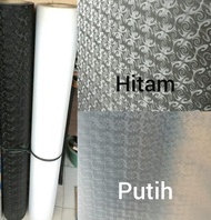 PROMO TERBATAS FIBER PAGAR BATIK HITAM / FIBER PAGAR PLASTIK MOTIF BATIK | COD