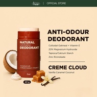 HYGR Natural Refillable Deodorant Stick - Creme Cloud (40g)