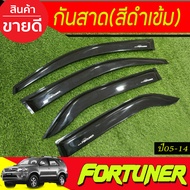กันสาด คิ้วกันสาด คิ้ว คิ้วประตู ดำทึบ โตโยต้า ฟอจูเนอร์ TOYOTA FORTUNER 2005 2006 2007 2008 2009 20