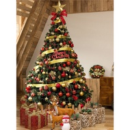 Big sale❍℗♞Pakej hiasan Krismas rumah pokok Krismas mewah disulitkan pokok Krismas 1.5/2.4m pusat beli-belah hiasan besa